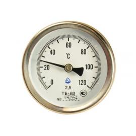 Термометр биметаллический, 0-120°С Термометр биметаллический, 0-120°С